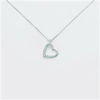 Collana Miluna Donna in Oro bianco Diamante CLD3793 - CLD3793
